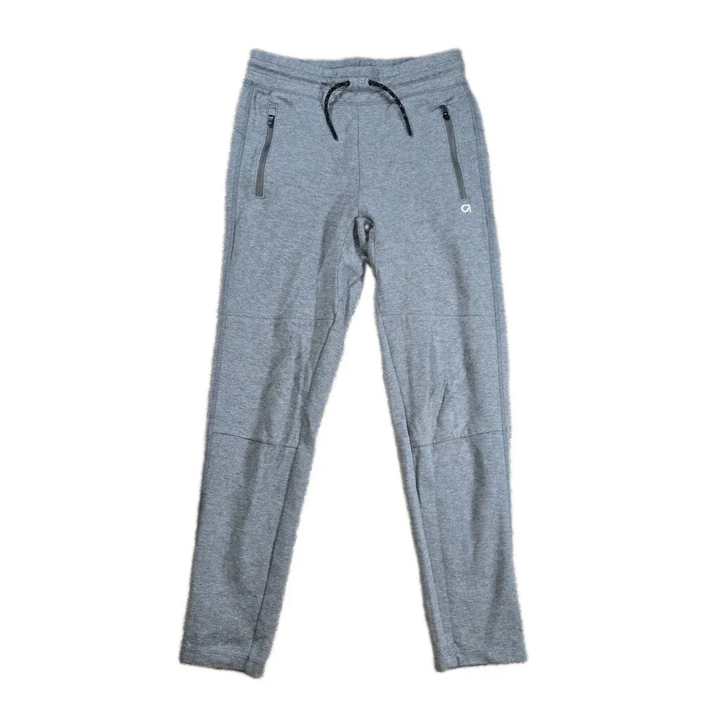 Boys GapFit Sweat Suit XL Gray Full Zip Hoodie Jogger Pants 2 Piece Set Gap Fit